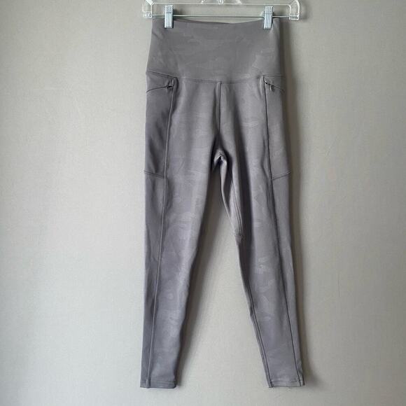 Nicole Miller sz‎ S gray yoga pants - Picture 1 of 8